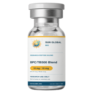BPC/TB500 Blend 10mg/10mg Sun Global Bio research vial