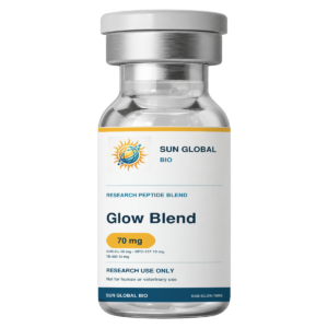 Glow Blend 70mg Sun Global Bio research vial