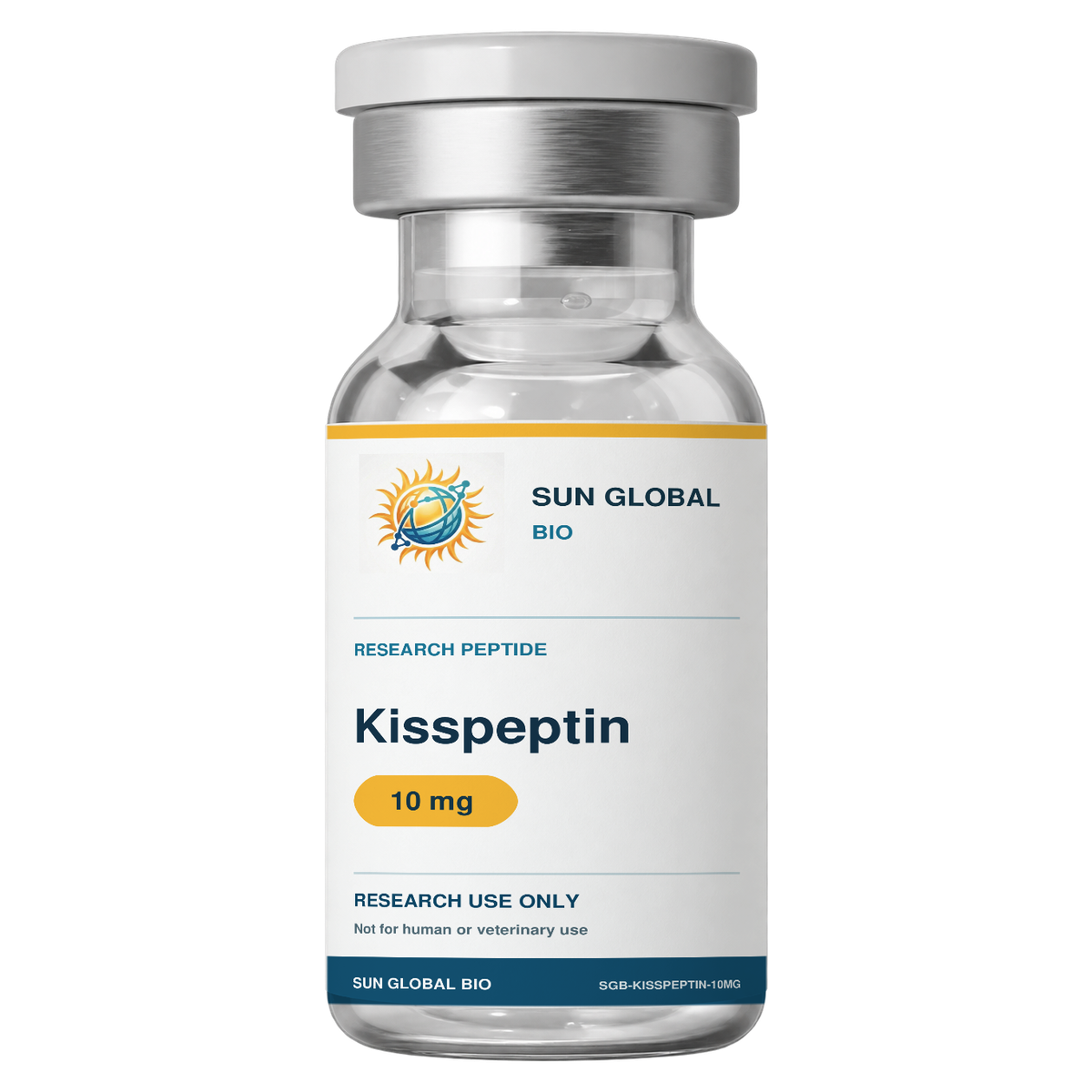 Kisspeptin 10mg Sun Global Bio research vial