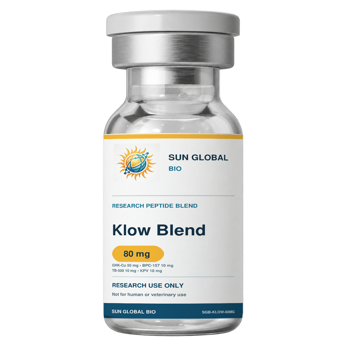 Klow Blend 80mg Sun Global Bio research vial